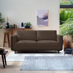 Sofa Mojo - 3 Seater Sofa (Fabric, Cocoa Rush Brown)